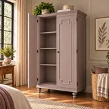 Wooden Armoire Cabinet