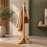 Wooden Coat Rack