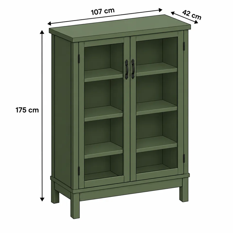 storage cabinet dimensions - 2