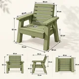 Modern Wooden Garden Chair