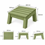 Wooden Chair Footrest