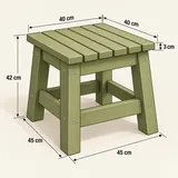 Wooden Outdoor Side Table