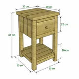 Farmhouse Nightstand