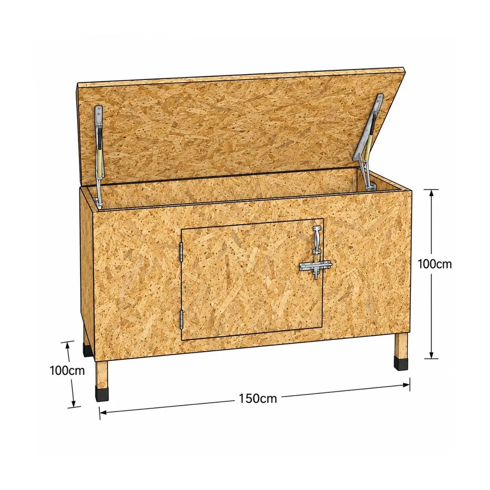 Dimensions of brooder box - 2