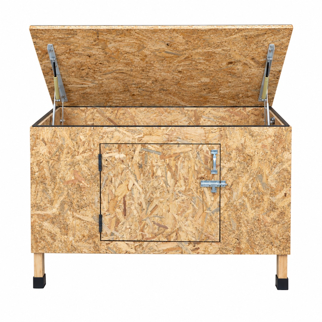Brooder box for chicks with 70 chick capacity